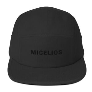 Black on Black MICELIOS by LCC Five Panel Cap