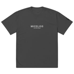 MICELIOS Darkness Oversized faded t-shirt