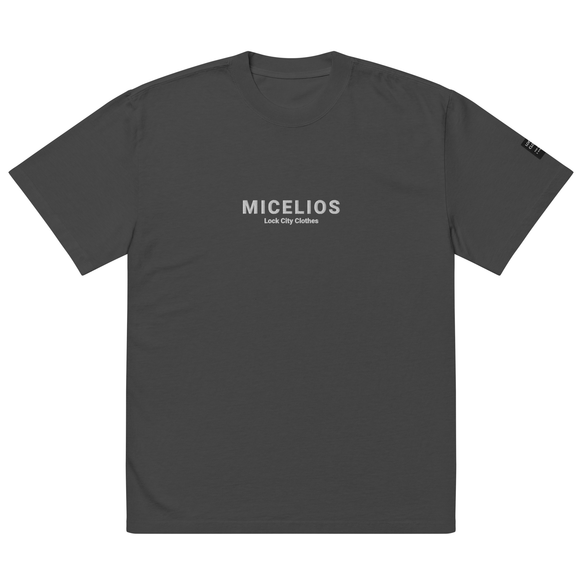 MICELIOS Darkness Oversized faded t-shirt