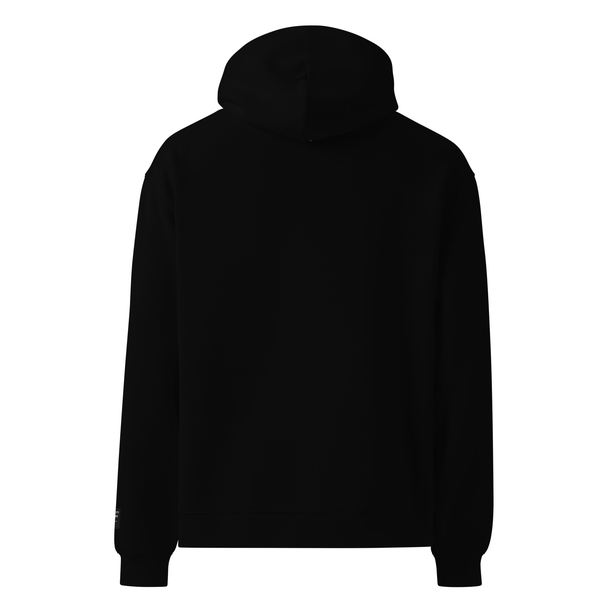 Micelios black Unisex oversized hoodie - Image 3