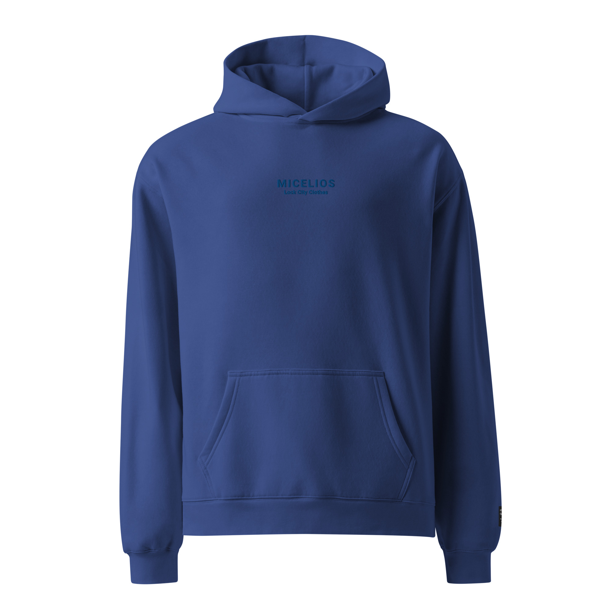 Micelios Blue Unisex oversized hoodie