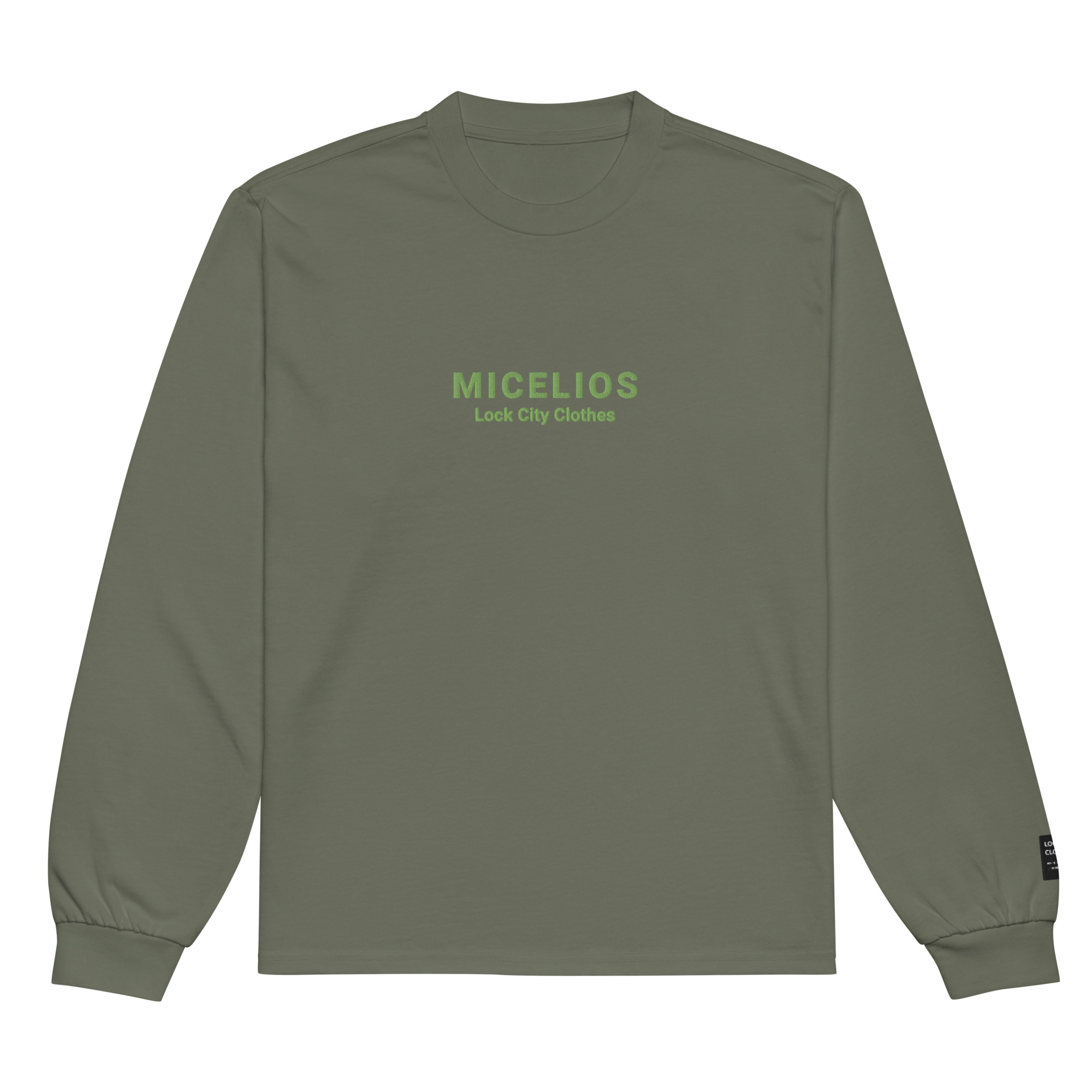 Micelios Leaf Premium heavyweight long sleeve shirt