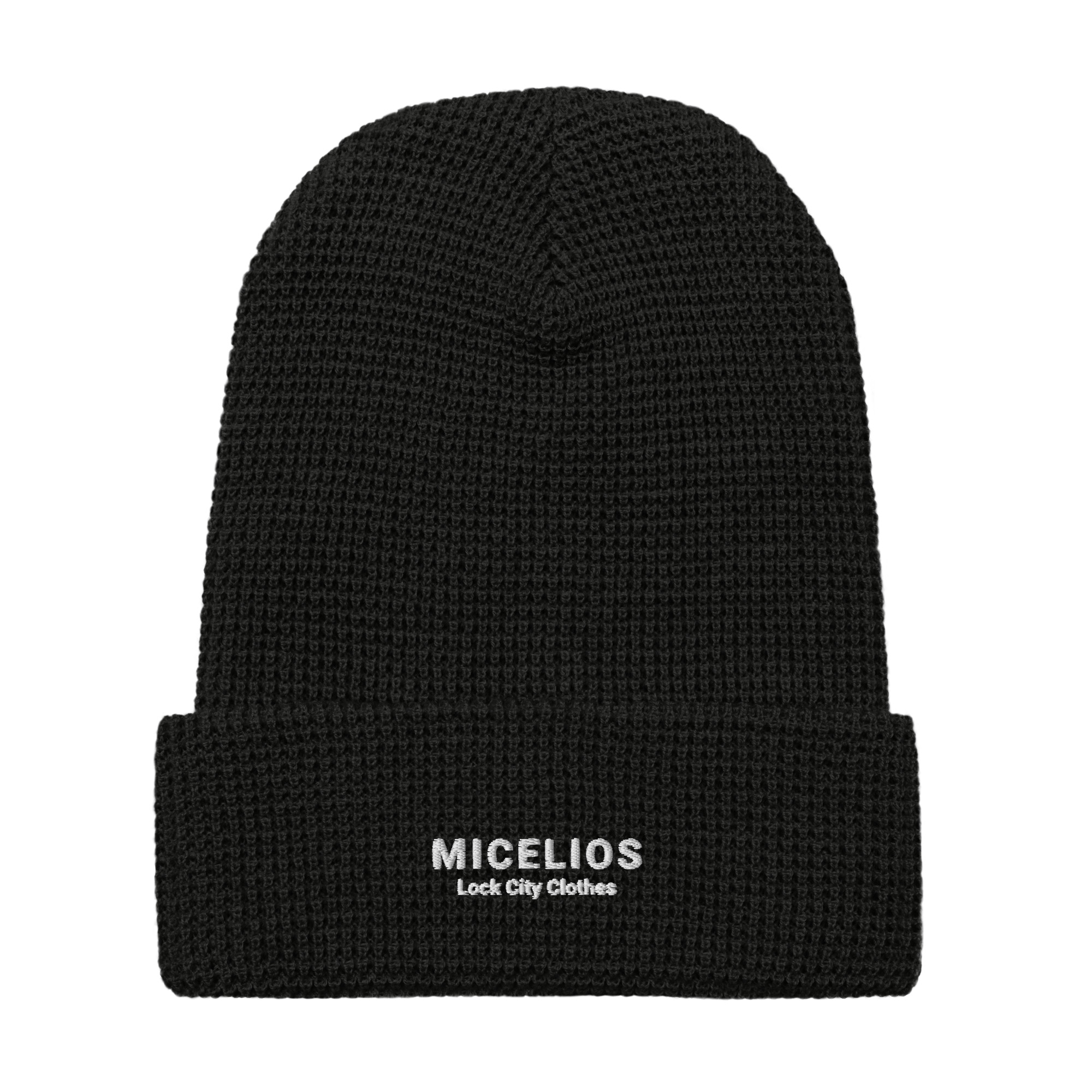 Micelios Dark Waffle beanie