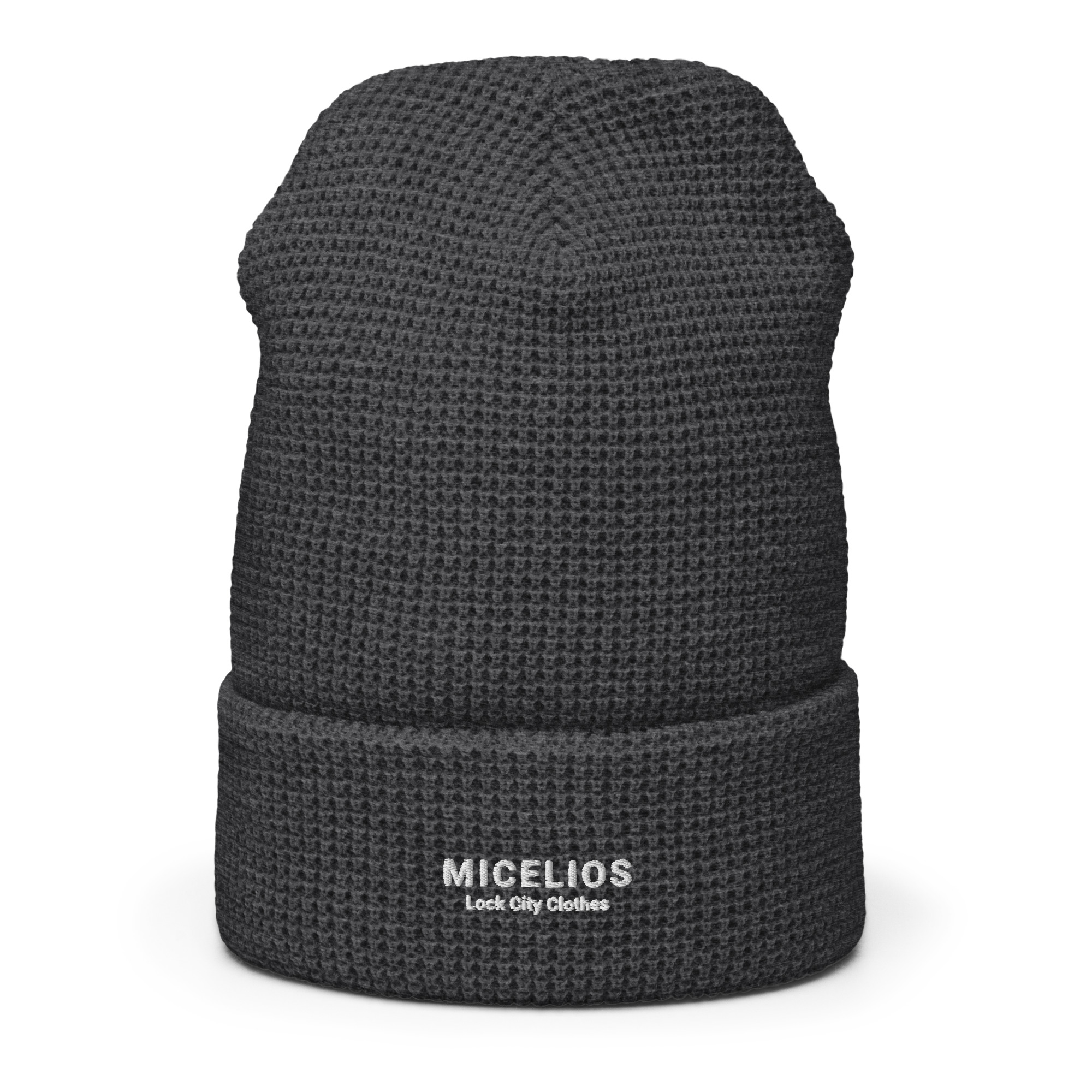 Micelios Dark Waffle beanie - Image 6