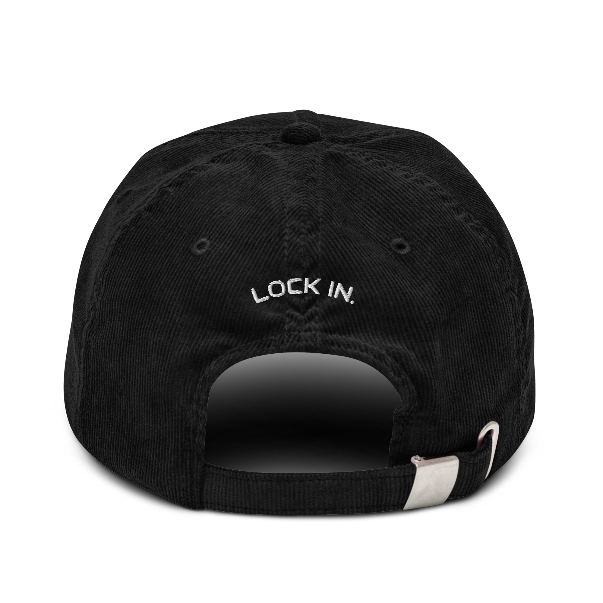 Lock in Black Corduroy hat - Image 2