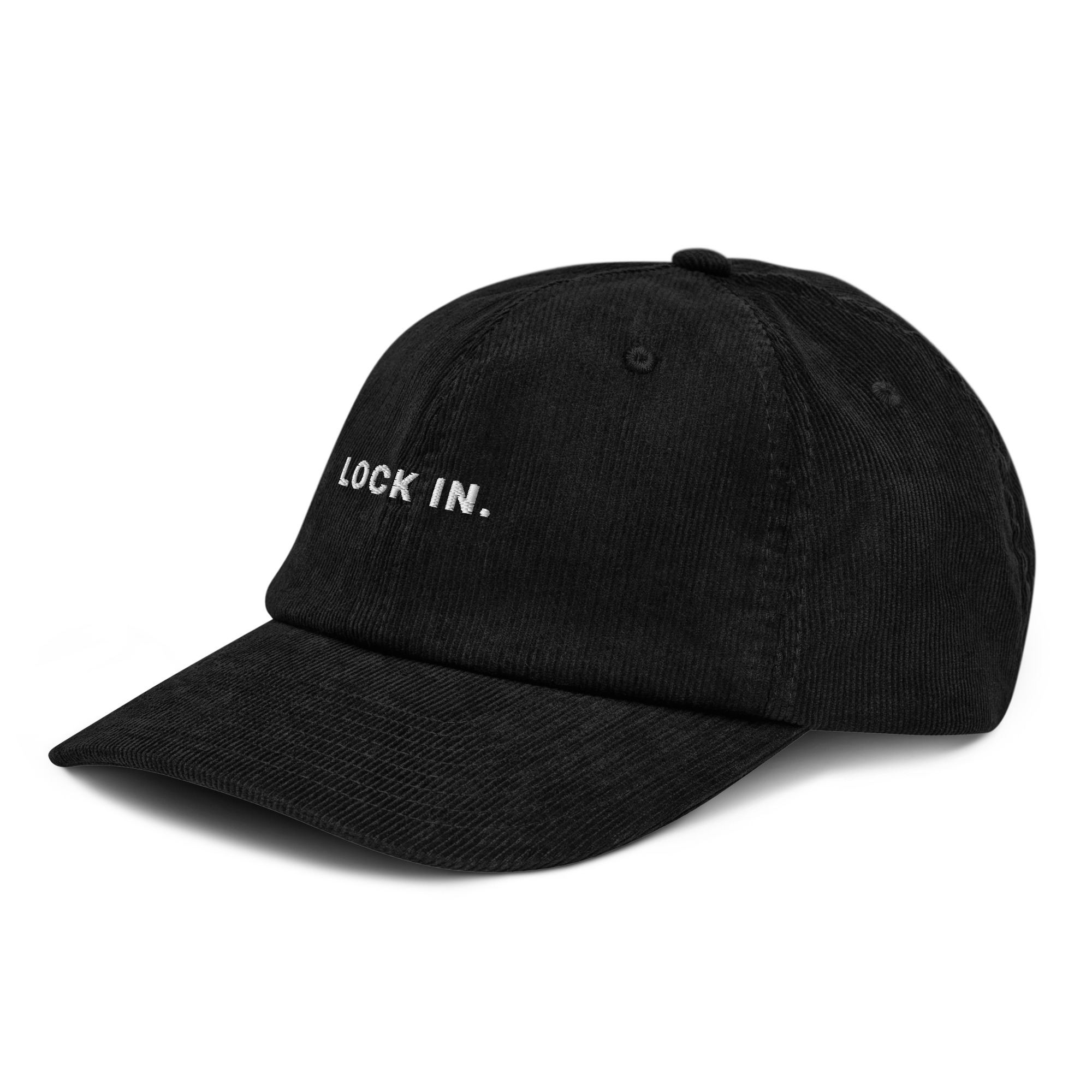 Lock in Black Corduroy hat - Image 4