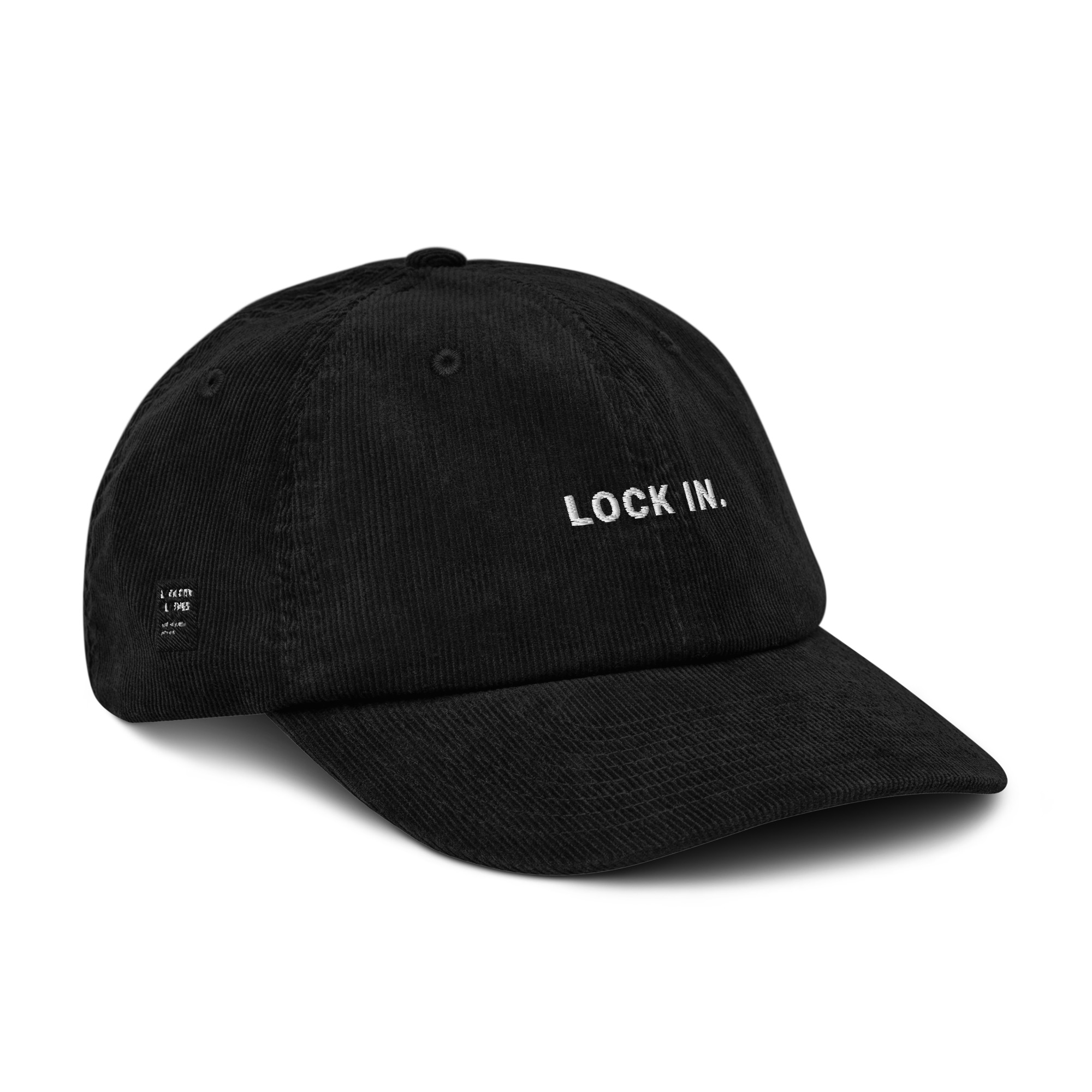 Lock in Black Corduroy hat - Image 6