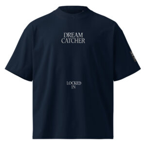 Dream Catcher Unisex organic oversized high neck t-shirt
