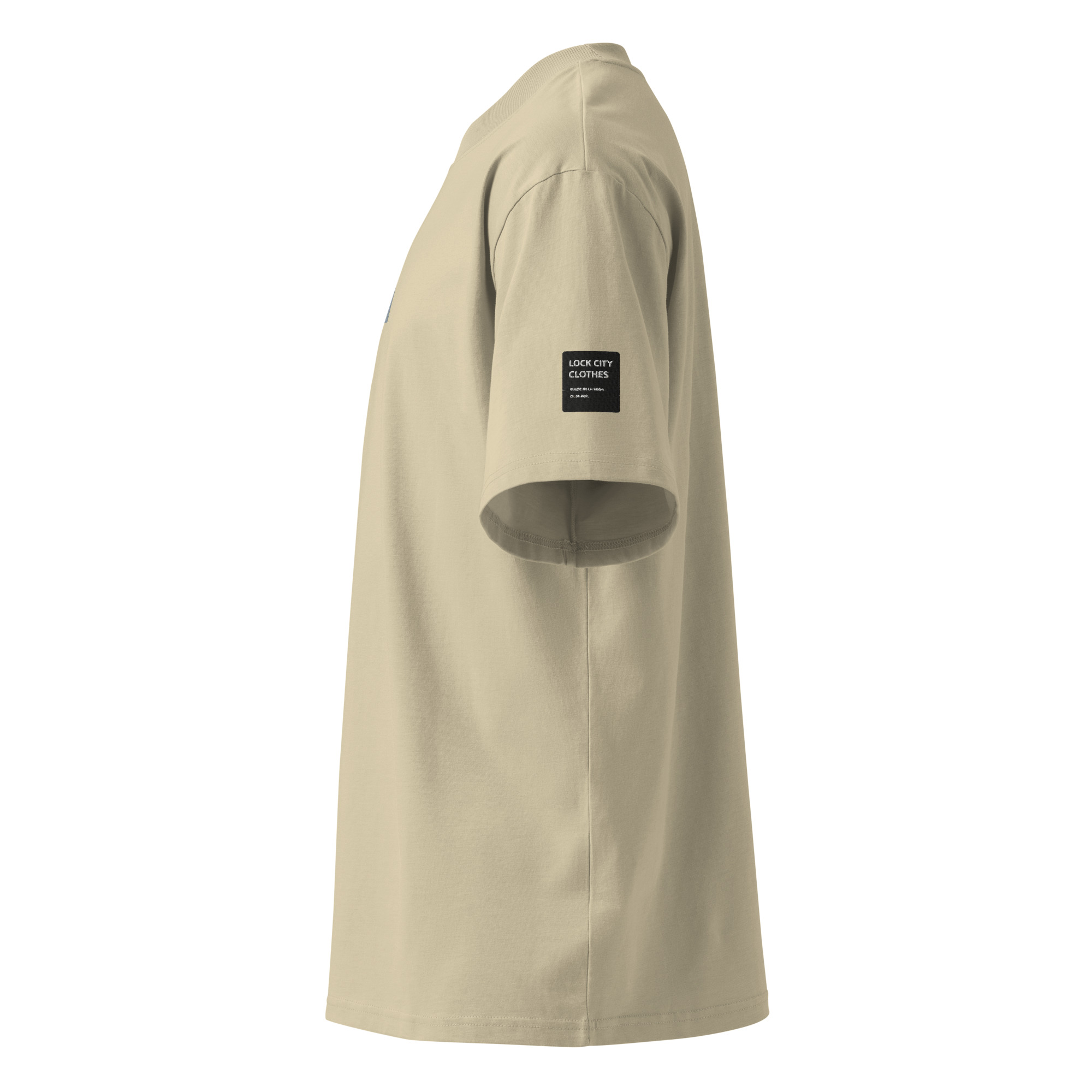 LCC Unisex organic oversized high neck t-shirt - Image 17