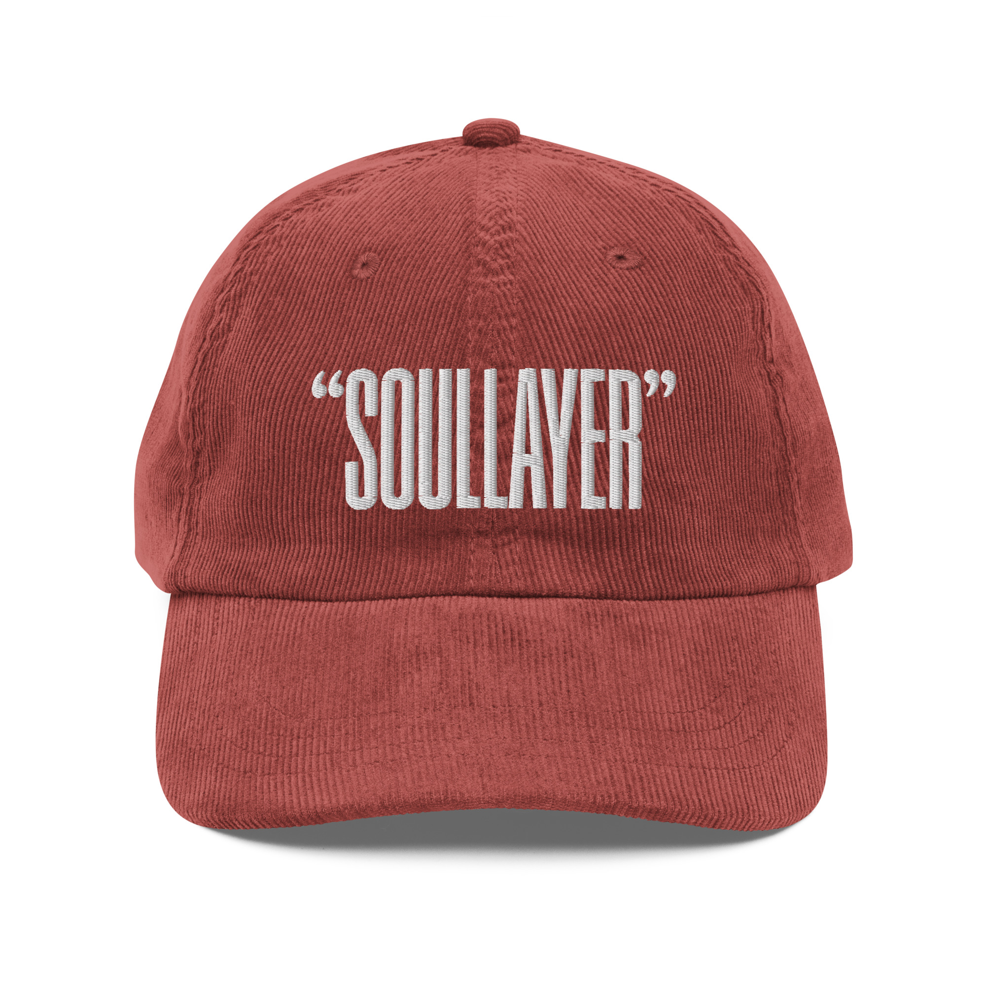 SOUL LAYER Vintage corduroy cap